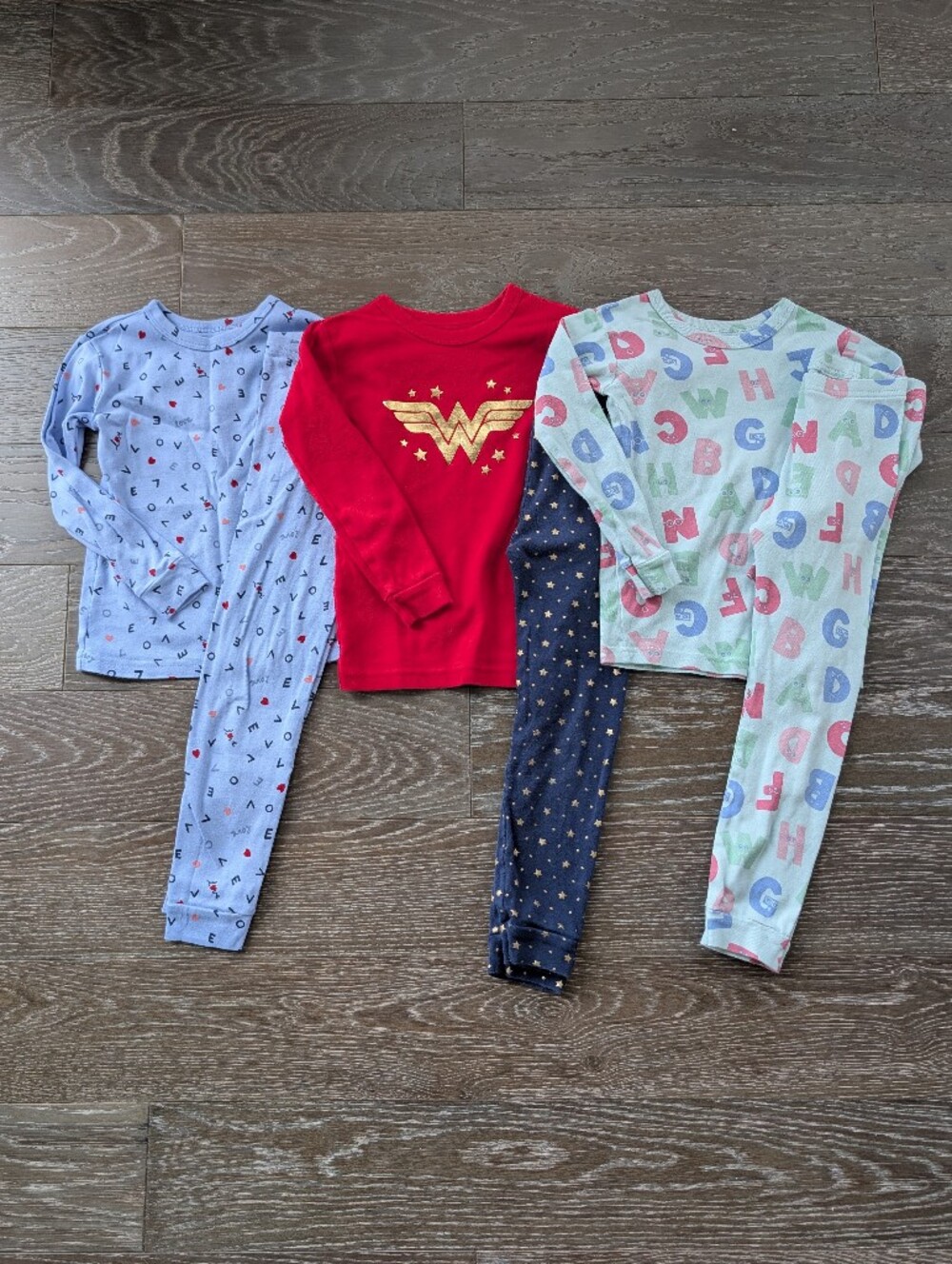Gap 2 Piece Pajama Sets Size 5 Lot of 3